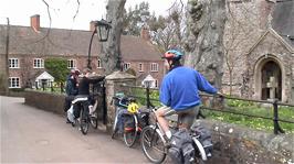 Church of St Peter and St Paul, Over Stowey, 28.9 miles into the ride